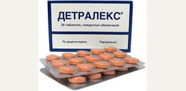 Детралекс - таблетки для лечения геморроя, анальной трещины, простатита. Показания,  противопоказания, побочные действия, аналоги, отзывы