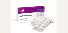 Метронидазол в форме таблетки, мазей, свечей, растворов - инструкция по применению