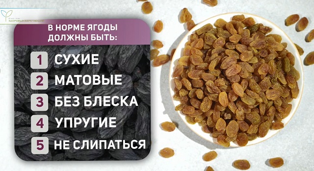 качество изюма