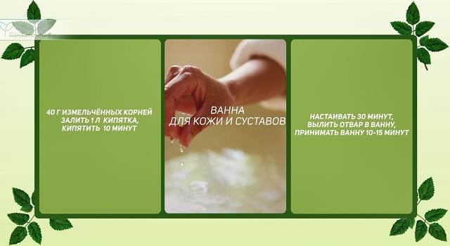 Отвар для ванны