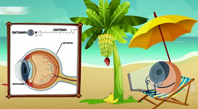 Бананы для зрения