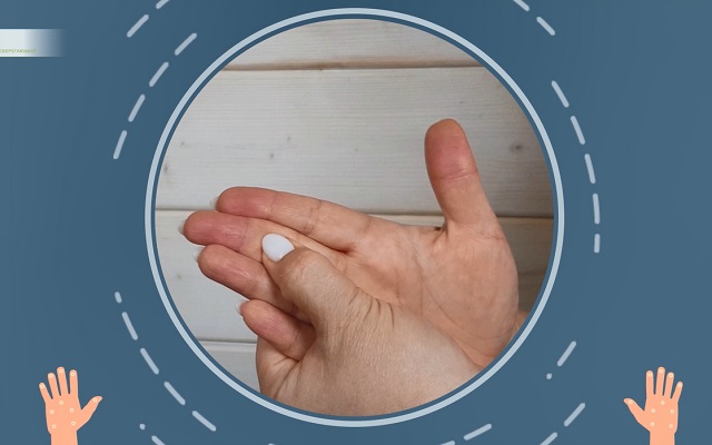 массаж среднего пальца