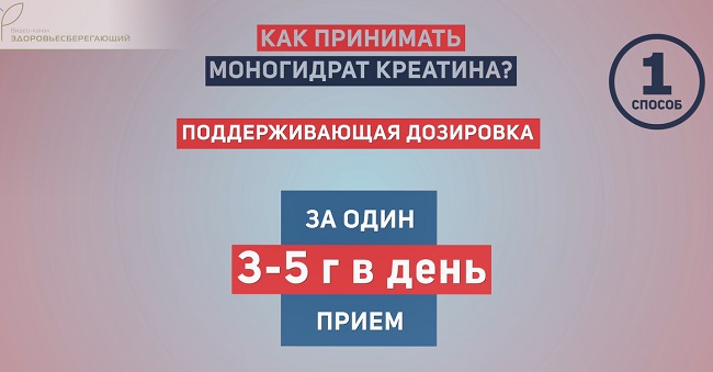 моногидрат креатина