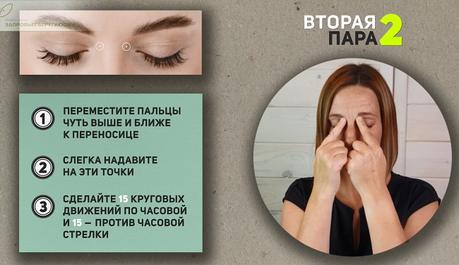 Точечный массаж - вторая пара