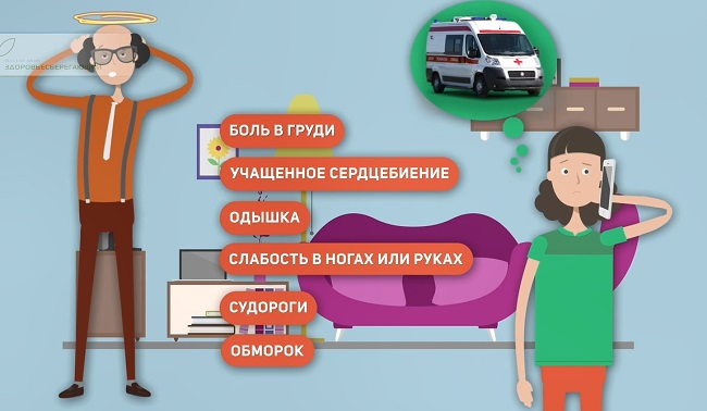 головокружение при инфаркте или инсульте