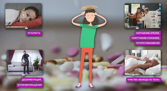 головокружение от лекарств