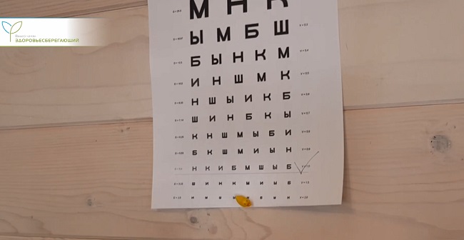 Проверка зрения