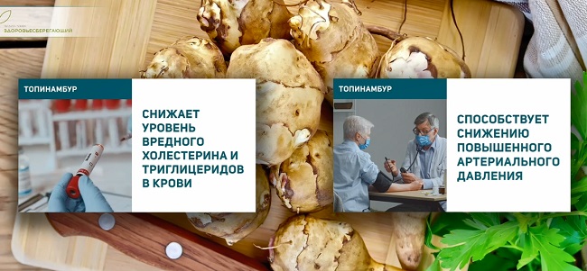 топинамбур снижает уровень холестерина