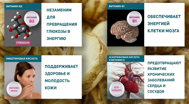 витамины в топинамбуре