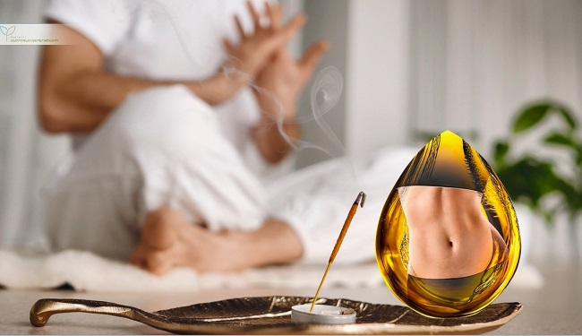 массаж обычным маслом