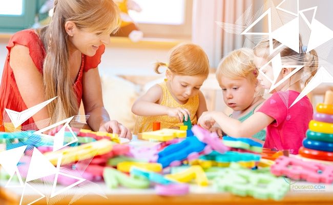 Дети в детском саду