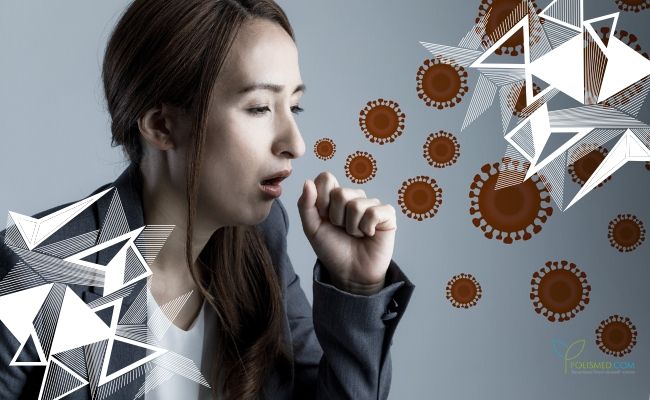 Распространение вируса через кашель