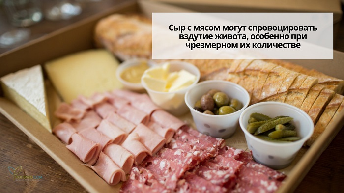 Мясо и сыр