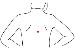 Акупрессурная точка на спине