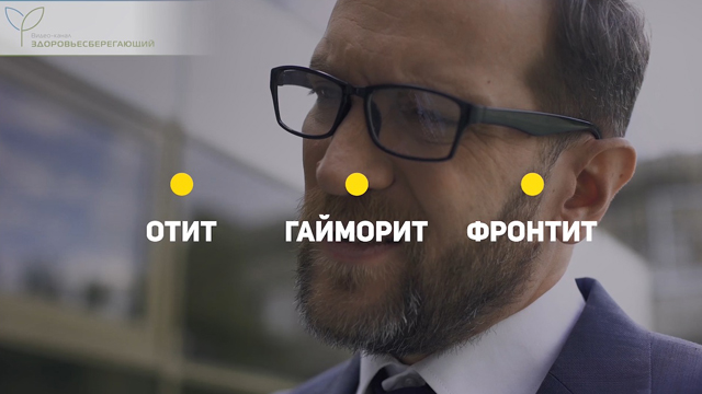 Отит, гайморит, фронтит