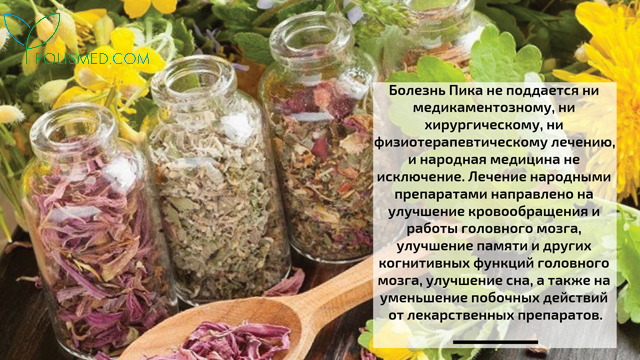 Болезнь Пика и народные средства