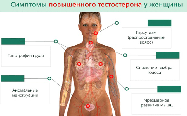 Повышенный тестостерон