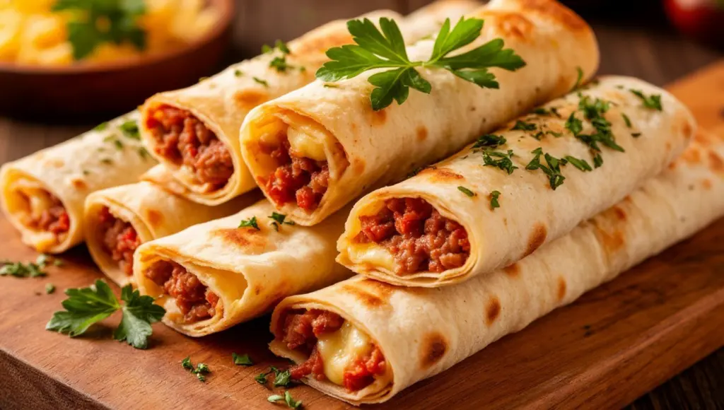 За 20 минут исчезают со стола: лавашные трубочки с мясом и сыром, которые хрустят на всю кухню