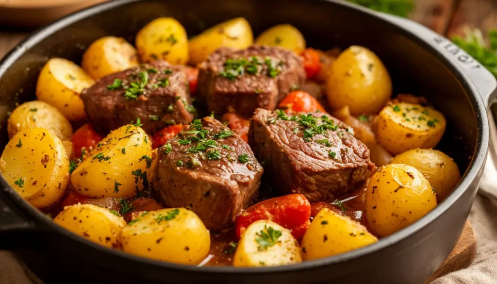 Забудьте про угли и дым: приготовим вкусный казан-кебаб на привычной плите за полтора часа