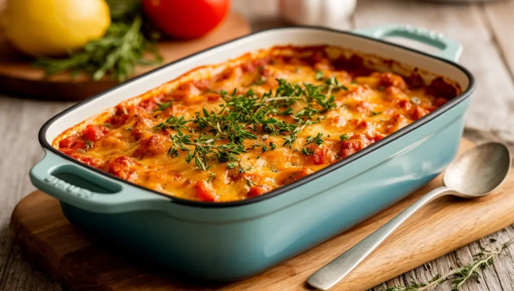Это не просто запеканка, а настоящее лакомство: гречка, курица и грибы — сытный ужин в одной форме